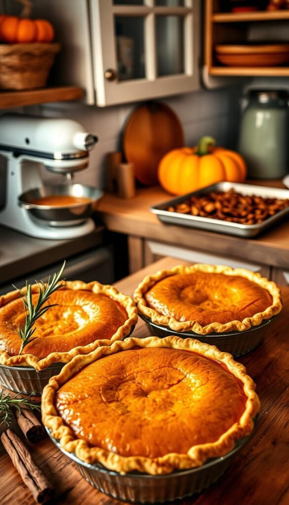 make-ahead pumpkin pies