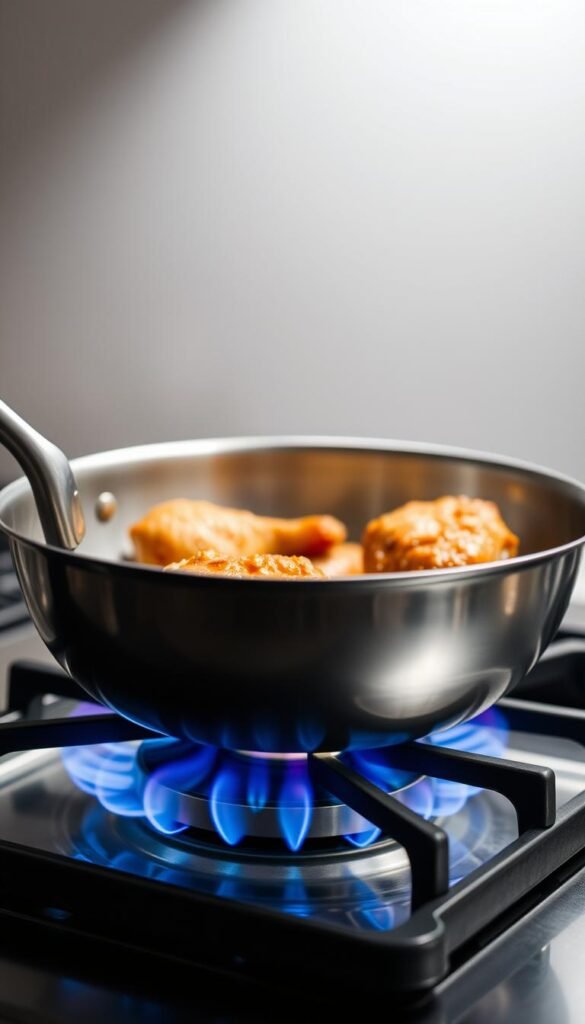 medium heat pan