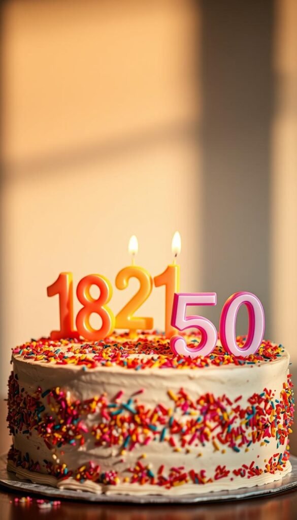 milestone age cake
