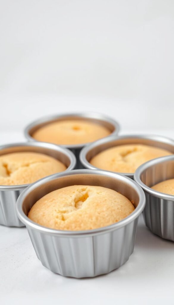 mini vanilla cake pans