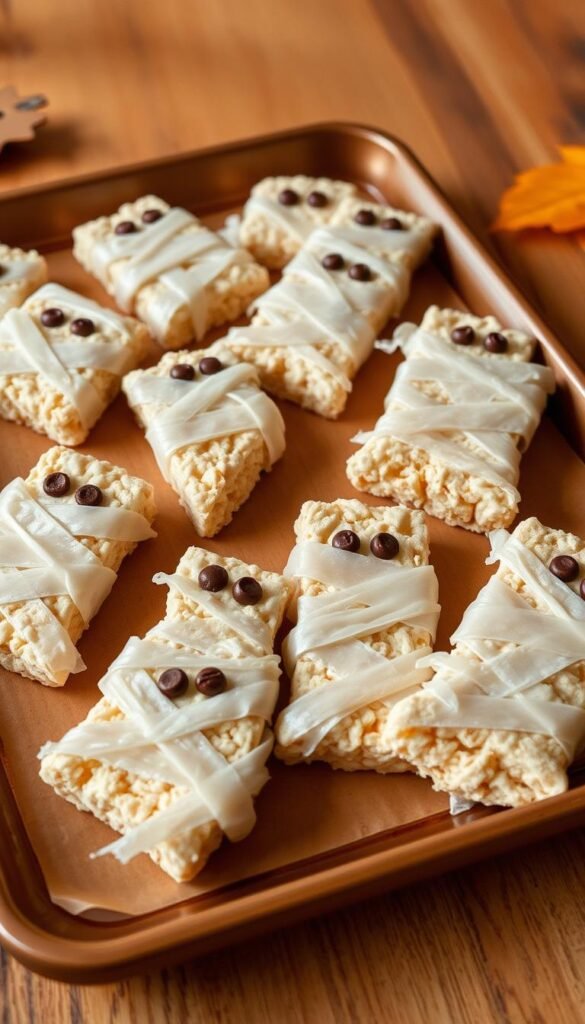 mummy rice krispies