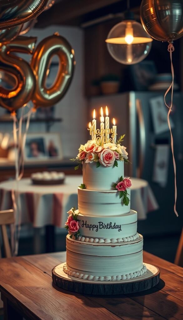 ordering 50th birthday cake
