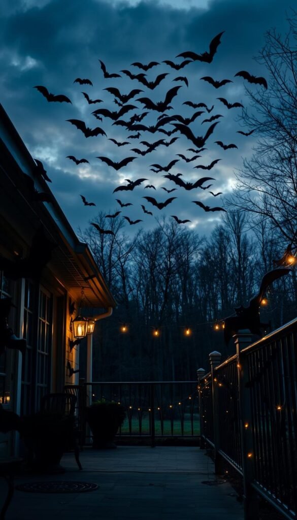 outdoor bats decoration outdoor bats decoration