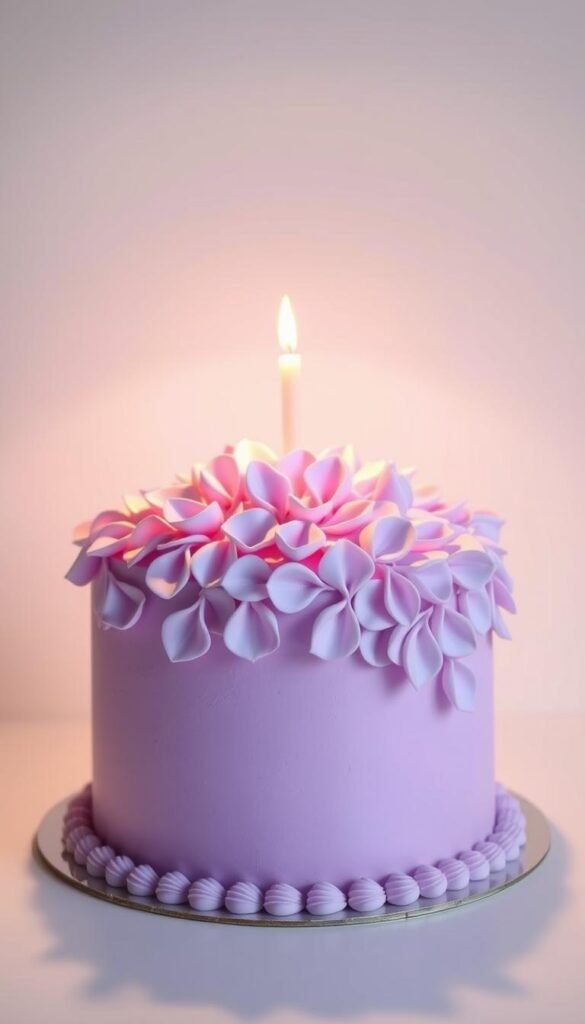 petal frosting method