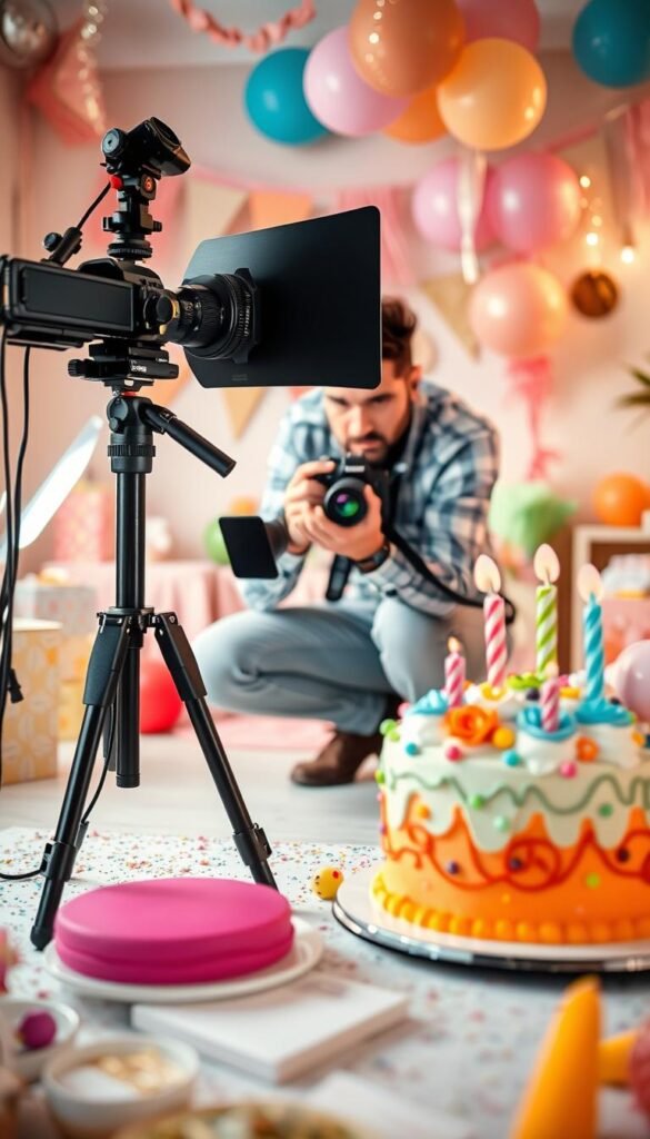photo planning for birthday party