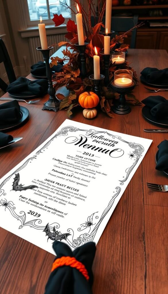 planning menu