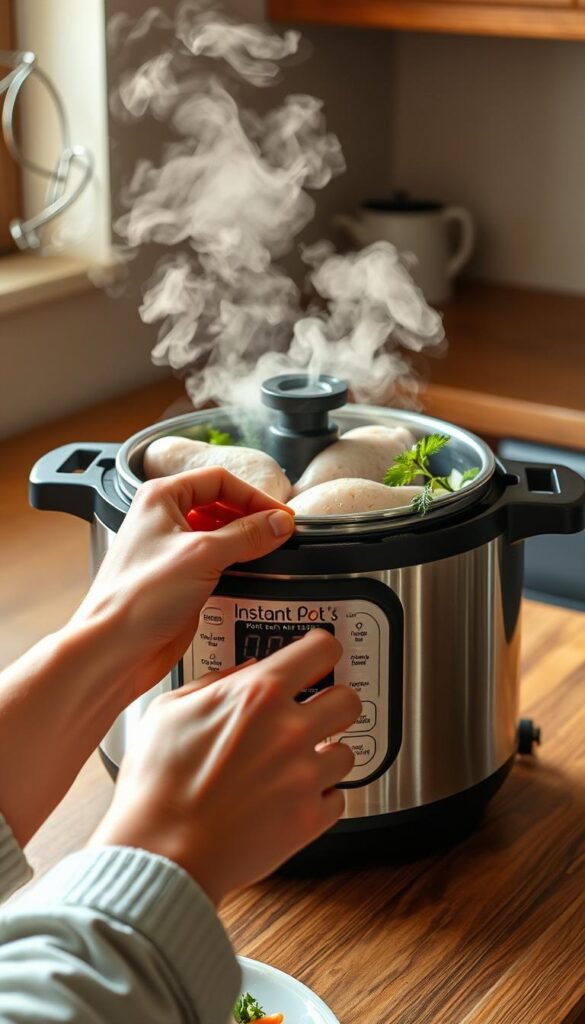 pressure cook natural release