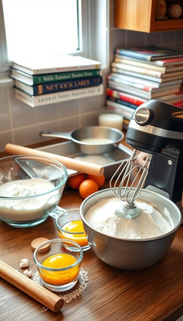 sponge ingredients and tools