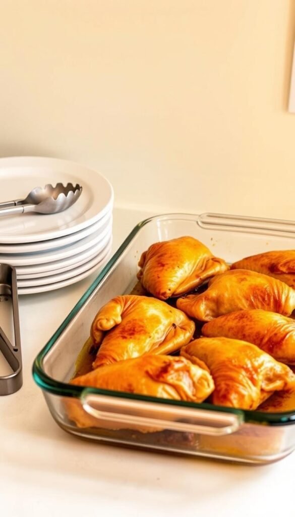 storage reheating baked chicken