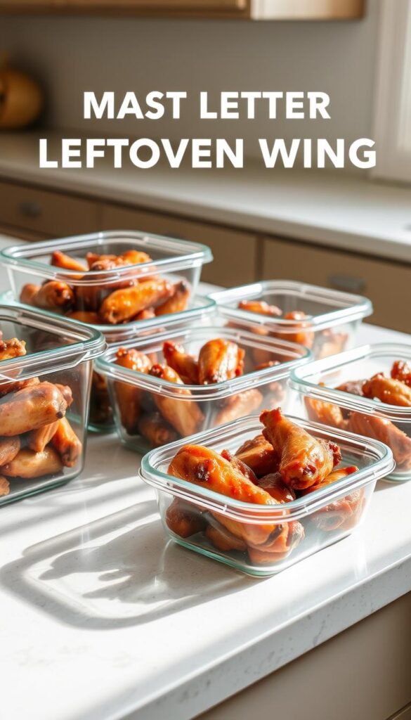 store leftover wings