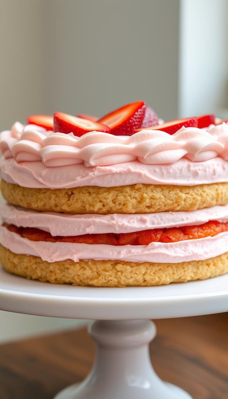 strawberry cake