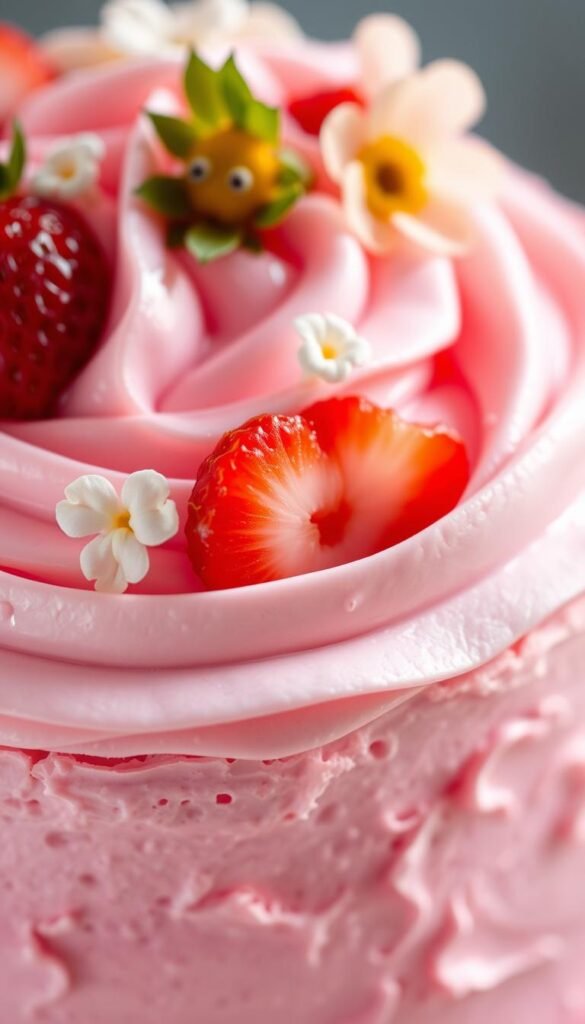 strawberry cream cheese buttercream