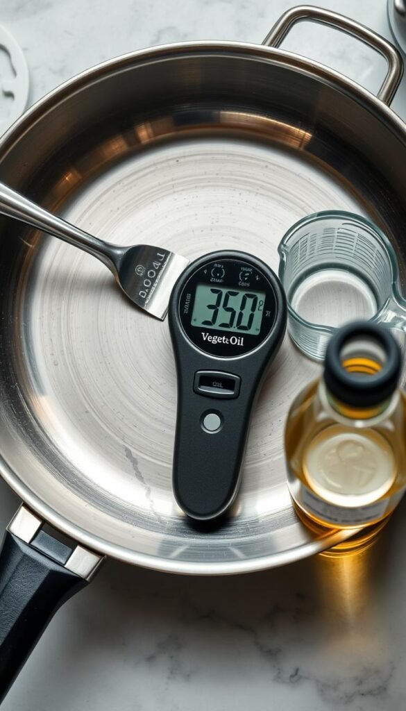 tools and oil 350 degrees