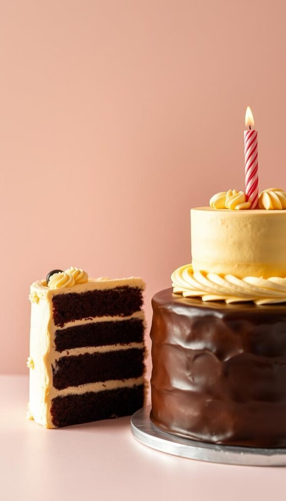 yellow cake vs chocolate