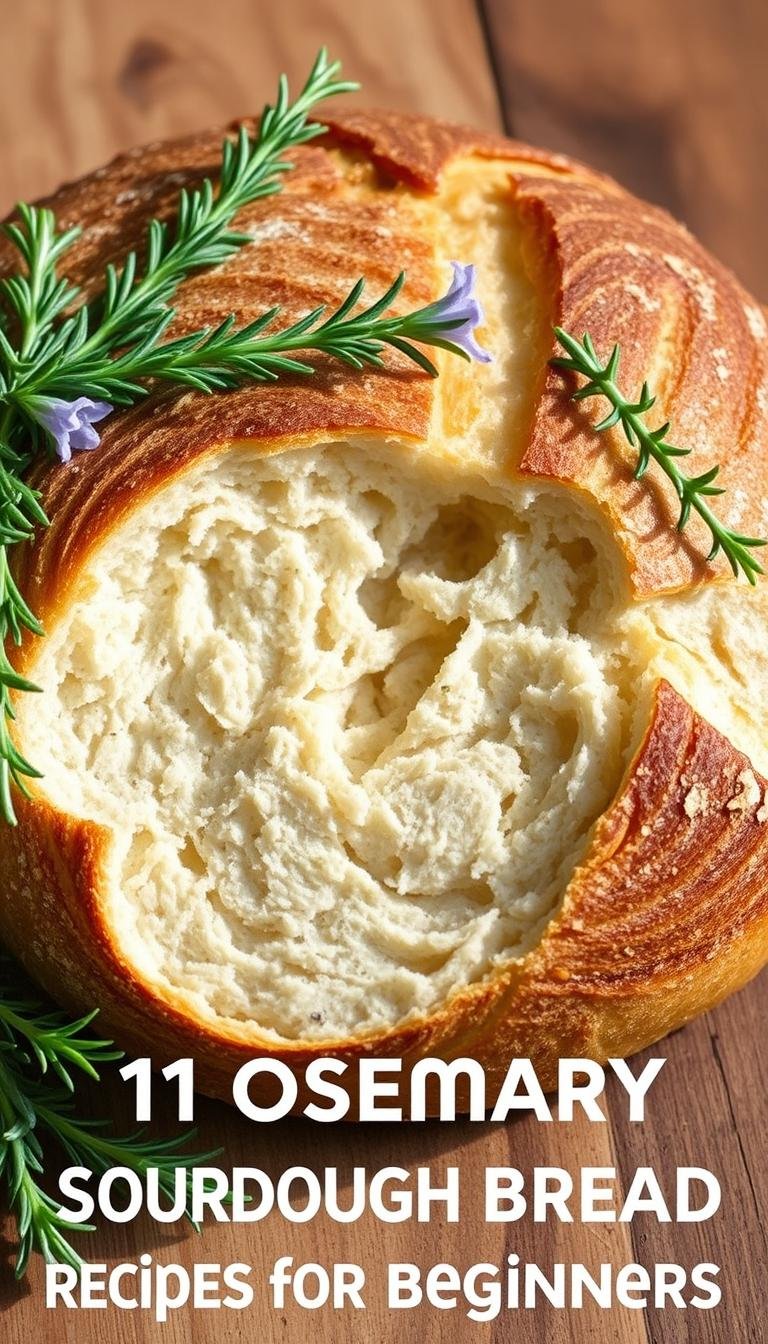 11 Easy Rosemary Sourdough Bread Recipes for Beginners