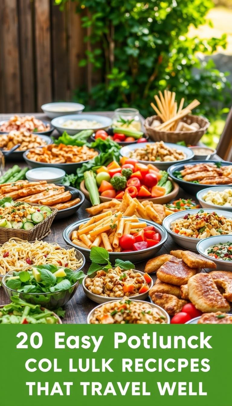 20 Easy Cold Potluck Recipes That Travel Well