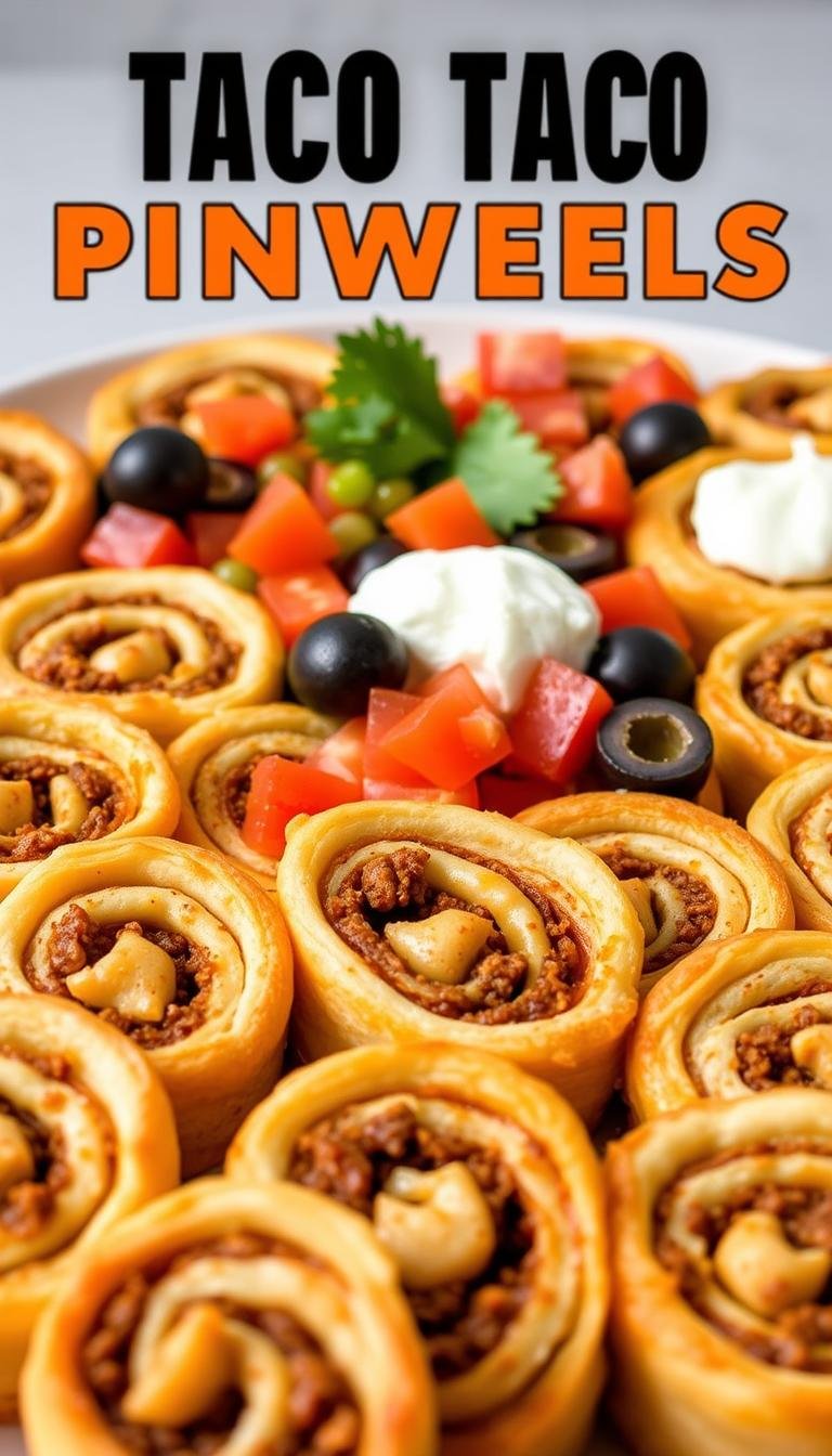 20 Easy Taco Pinwheels for Parties & Game Day