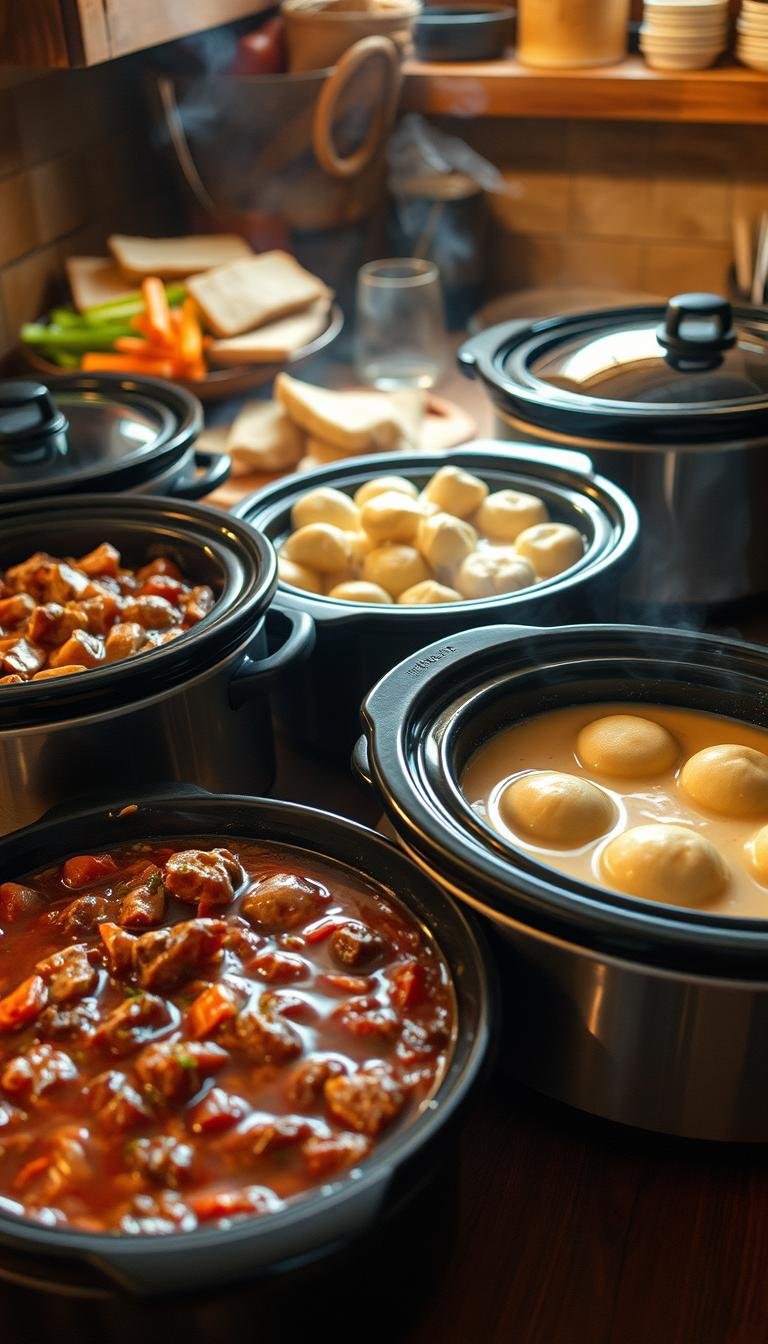 25 Crockpot Potluck Recipes for Busy Hosts