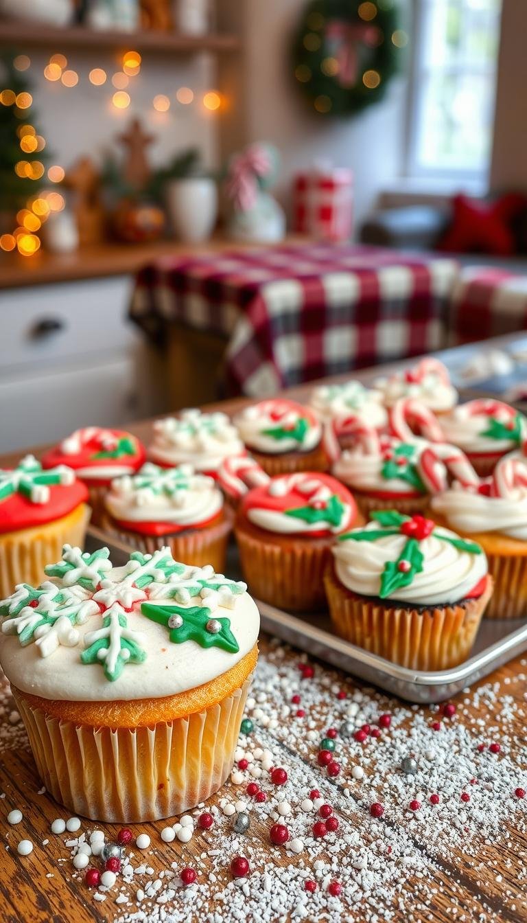 25 Easy Christmas Cupcake Ideas for the Holidays