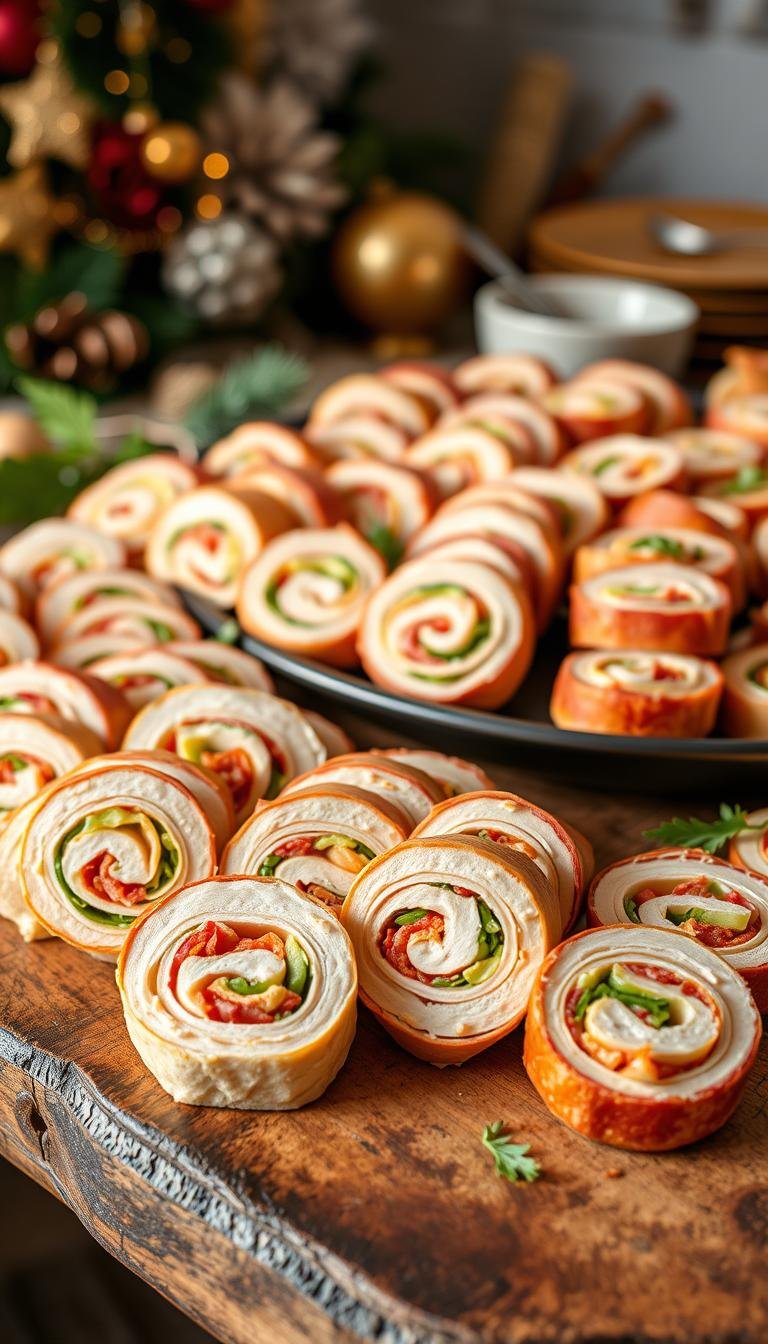 25 Easy Turkey Pinwheel Recipes for Parties & Holidays
