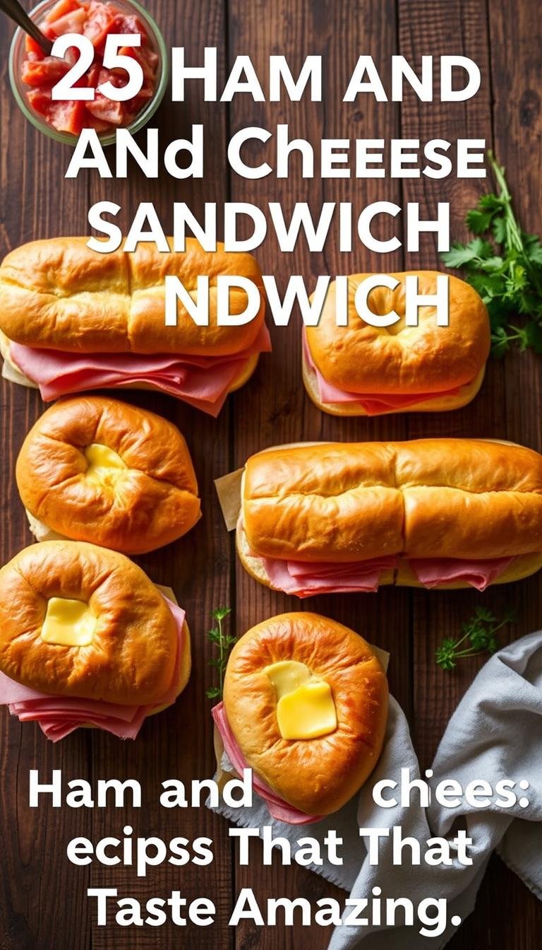 25 Ham and Cheese Sandwich Recipes That Taste Amazing
