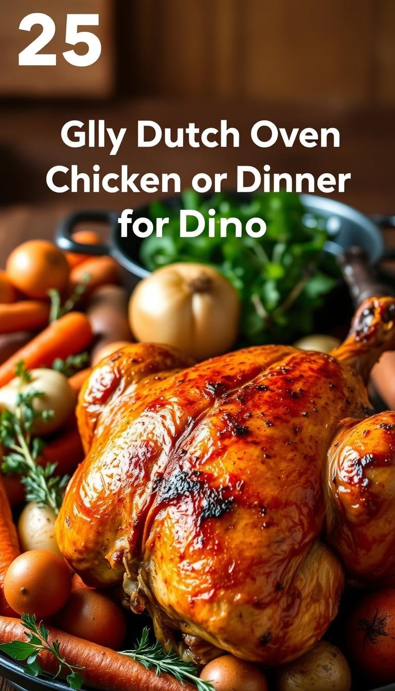 25 Juicy Dutch Oven Chicken Recipes for Dinner