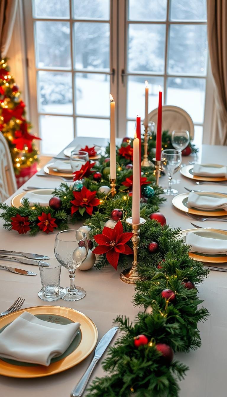 25 Stunning Christmas Dinner Table Ideas for a Festive Holiday Look
