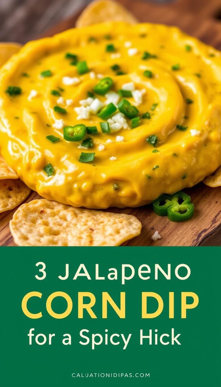 3 Jalapeno Corn Dip Recipes for a Spicy Kick