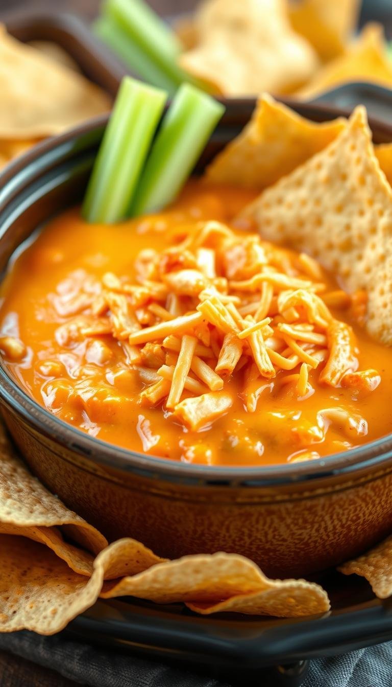 6 Must-Try Crockpot Buffalo Chicken Dip Recipes