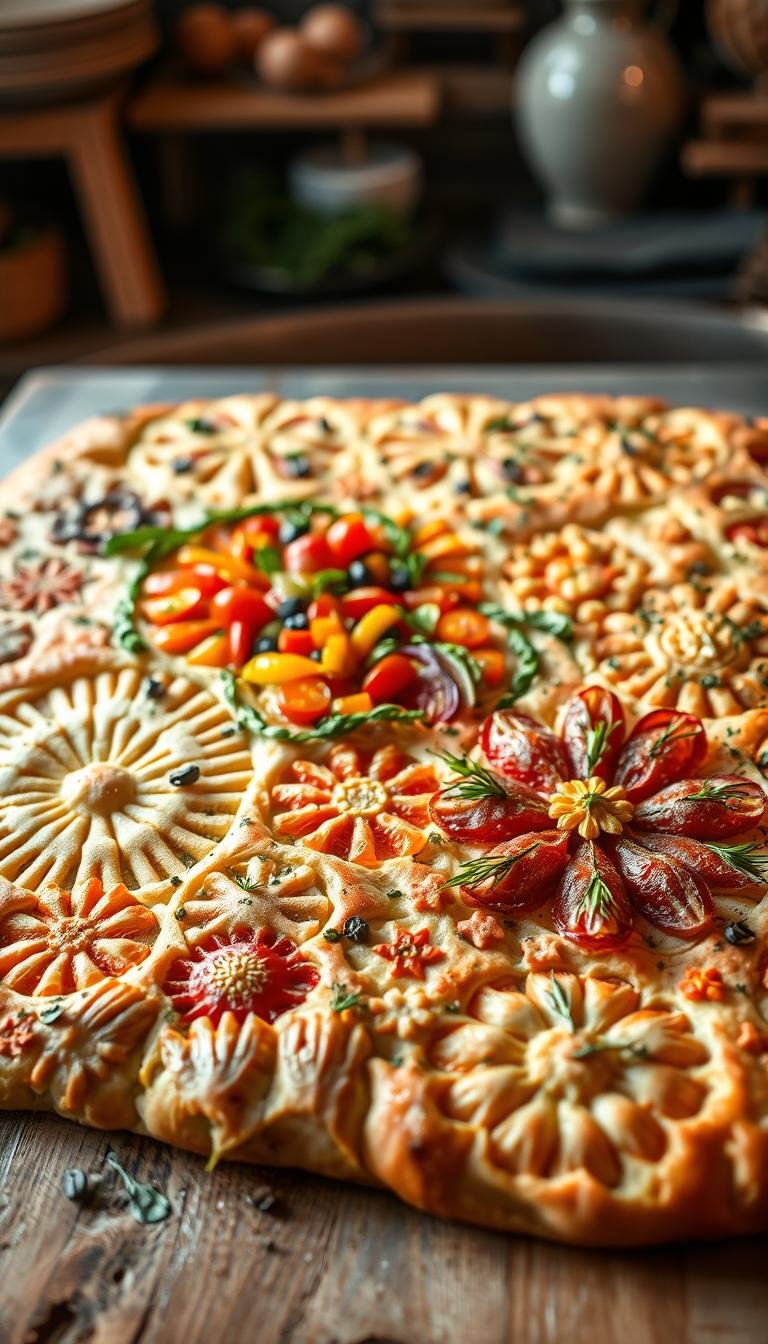 6 Stunning Focaccia Bread Art Designs That Will Wow Your Guests
