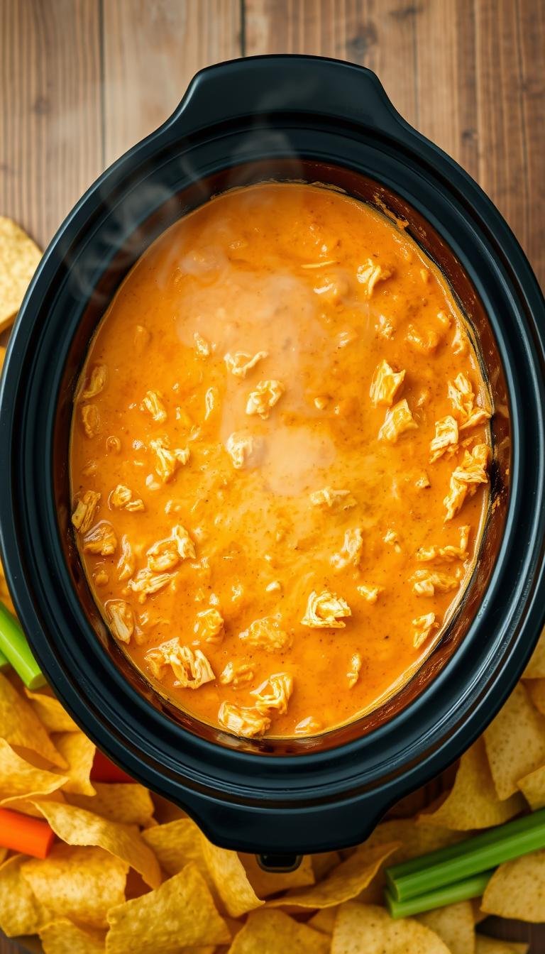 7 Easy Buffalo Chicken Dip Crock Pot Ideas for Game Day