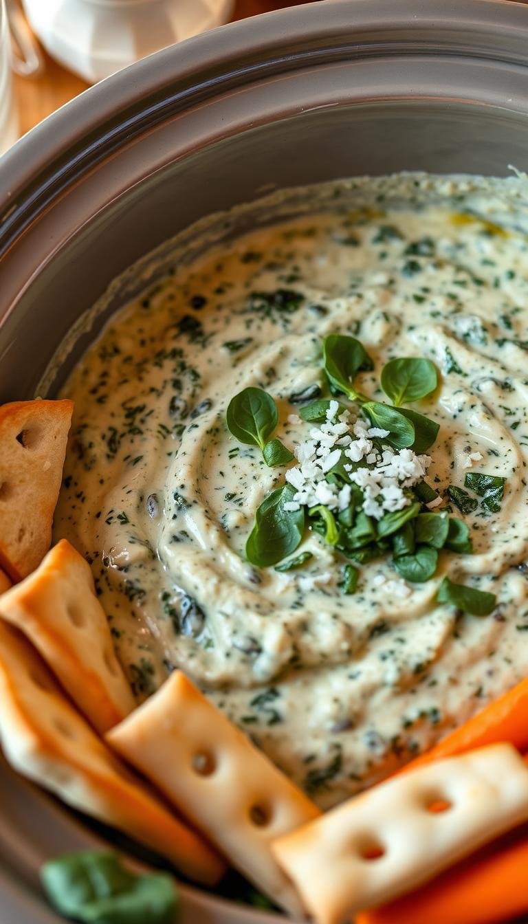 8 Crockpot Spinach Dip Recipes for Effortless Entertaining