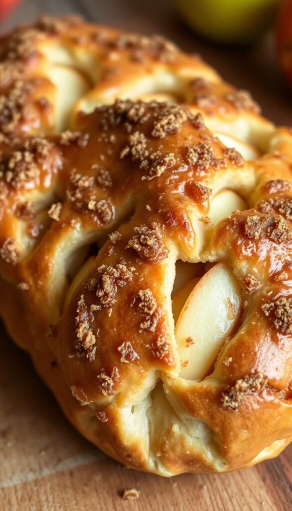 Apple Cinnamon Streusel Focaccia