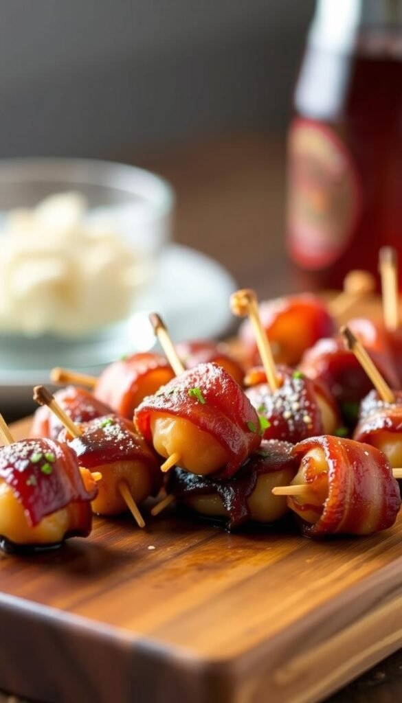 Bacon-Wrapped Water Chestnuts
