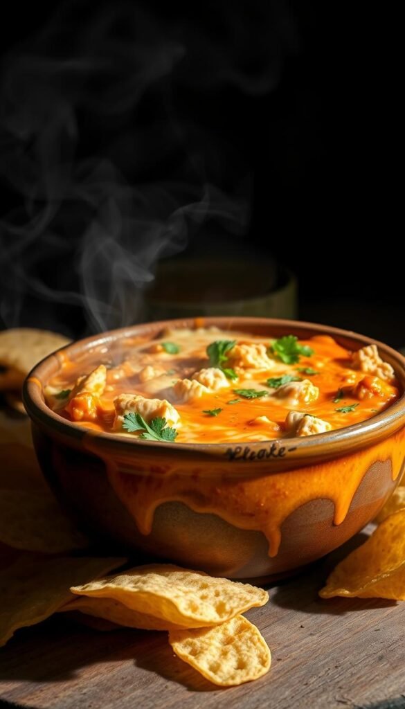 Buffalo Chicken Pizza Dip