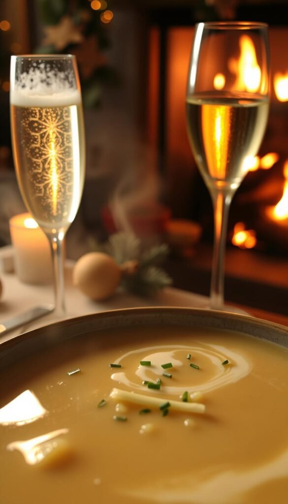 Champagne and Leek Soup