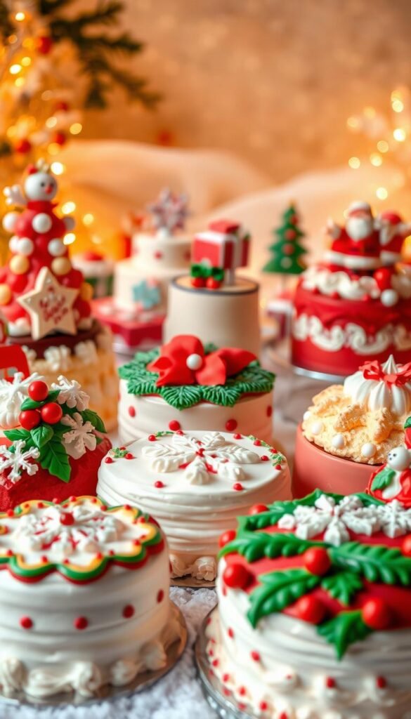 Christmas cake designs