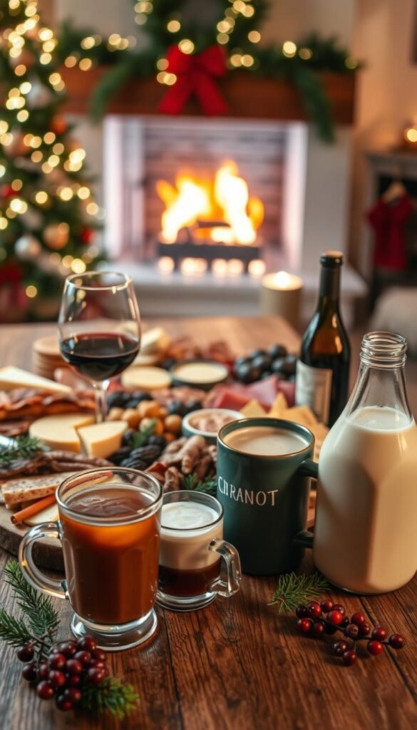 Christmas charcuterie beverage pairings