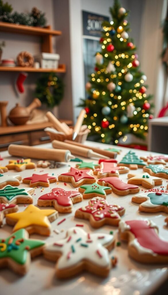 Christmas cookie decorating techniques