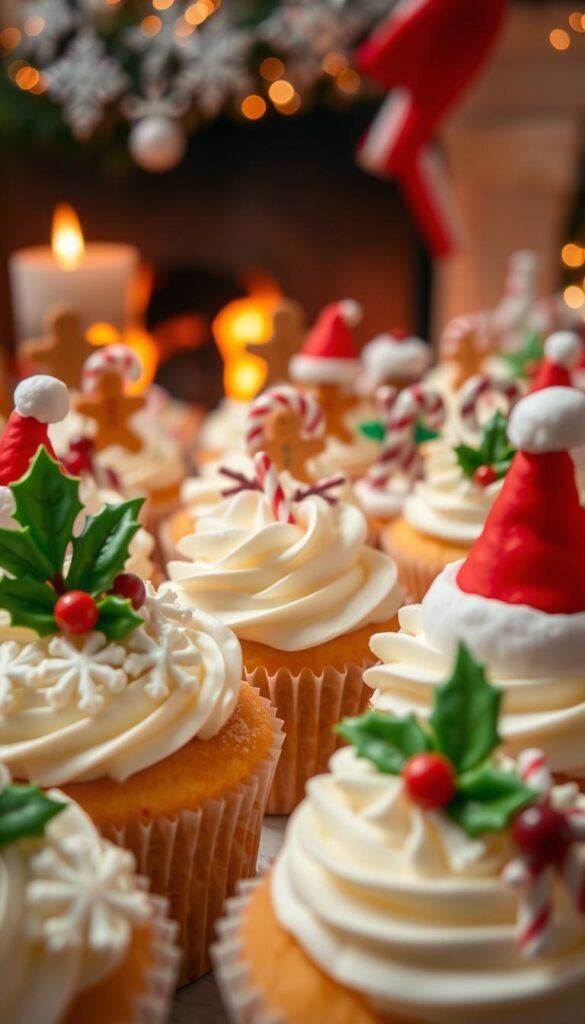 Christmas cupcake designs