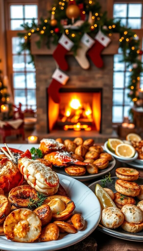 Christmas seafood dishes