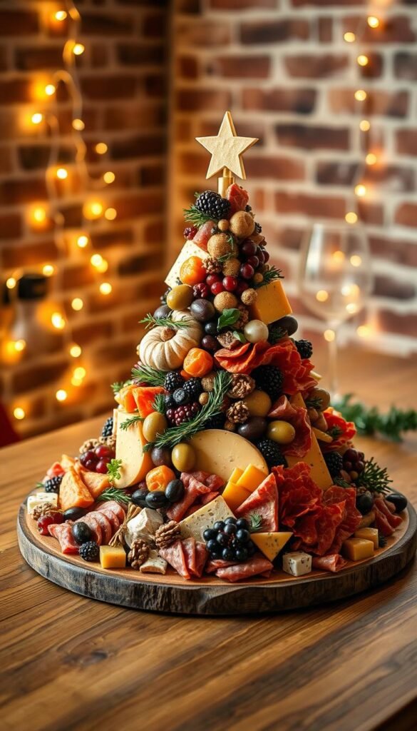 Christmas tree charcuterie board Christmas tree charcuterie board