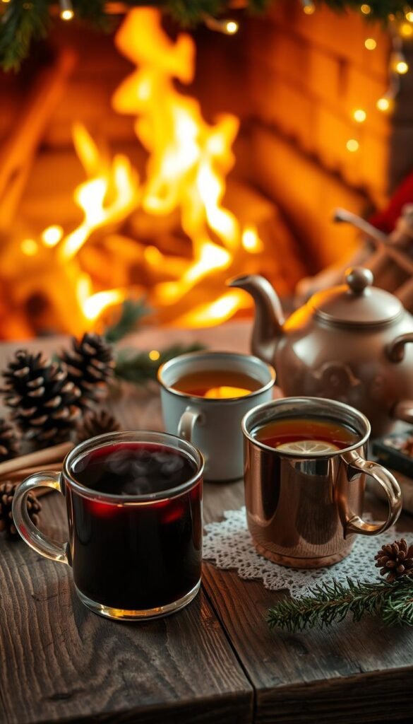 Classic Hot Alcoholic Christmas Drinks