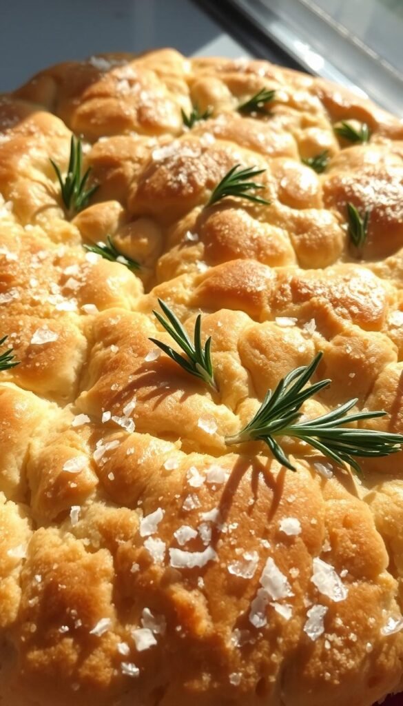 Classic Rosemary and Sea Salt Focaccia