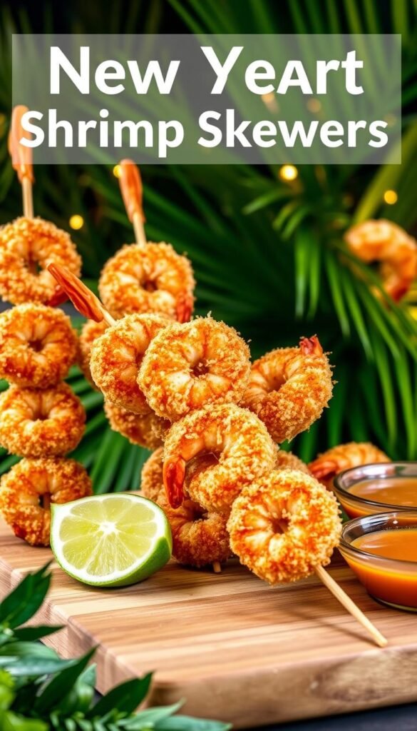Coconut Shrimp Skewers Coconut Shrimp Skewers