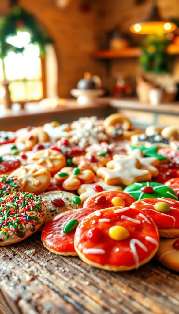 Colorful Italian Christmas Cookies