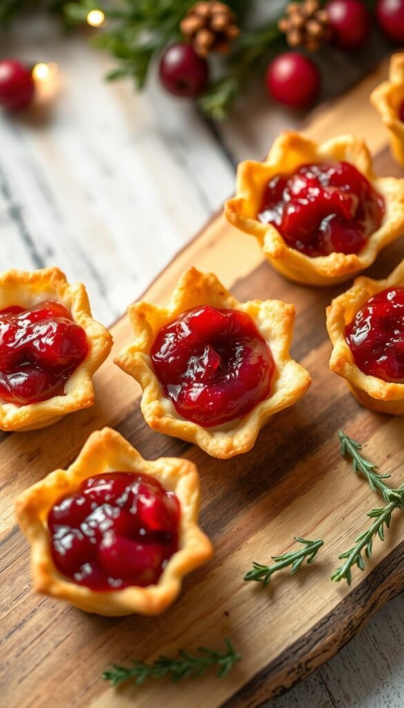 Cranberry Brie Bites Cranberry Brie Bites