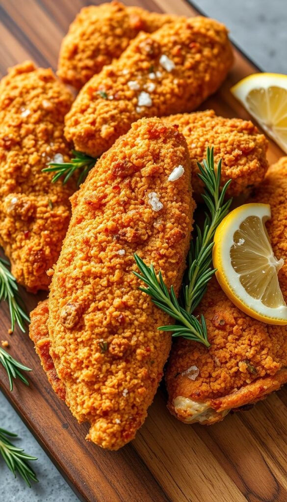 Crispy Rosemary Chicken Tenders