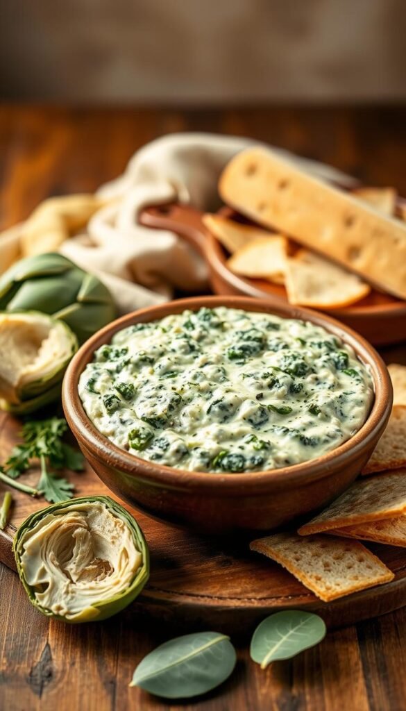 Crockpot Spinach Artichoke Dip