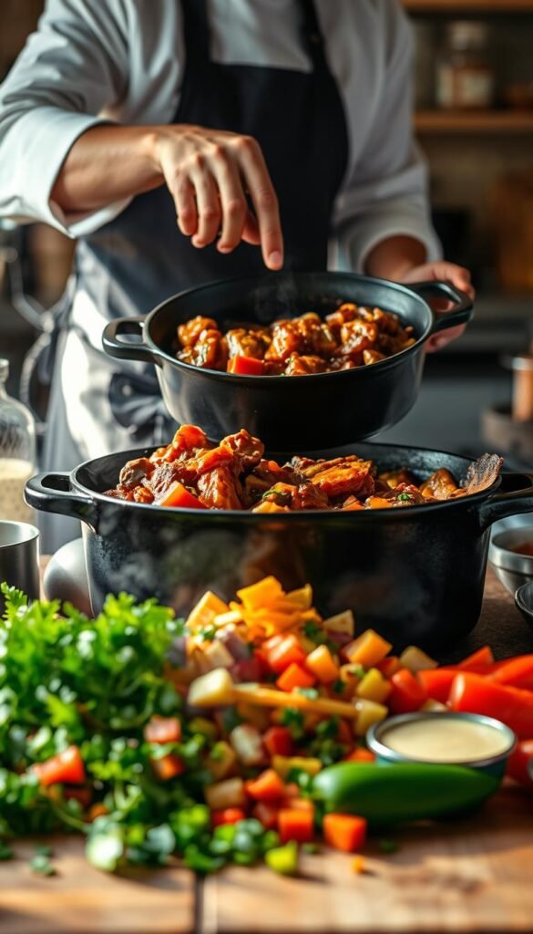 Dutch oven cooking techniques